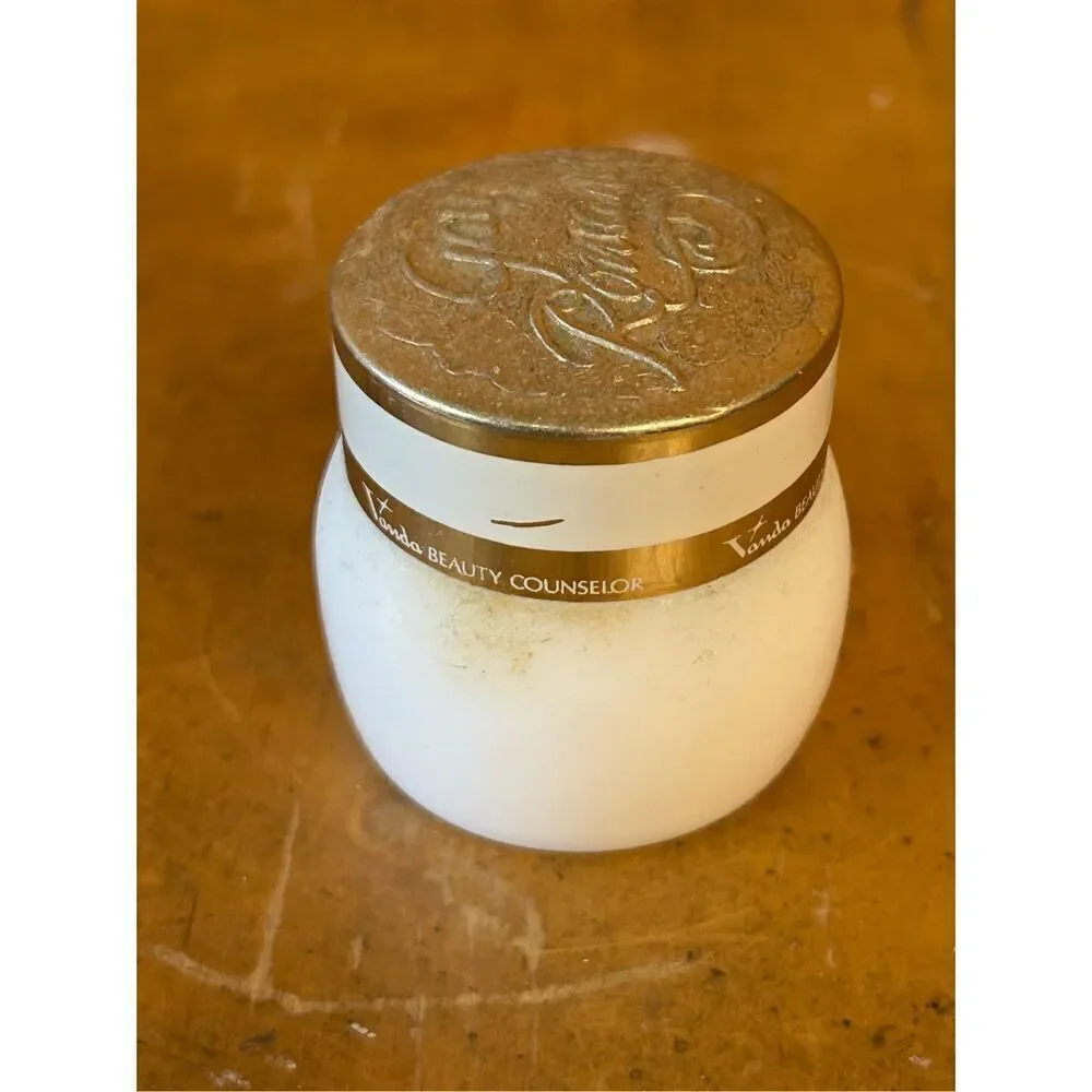Vintage Gay Romance  Vanda  Empty Cream Sachet Bottle Jar (8287)
